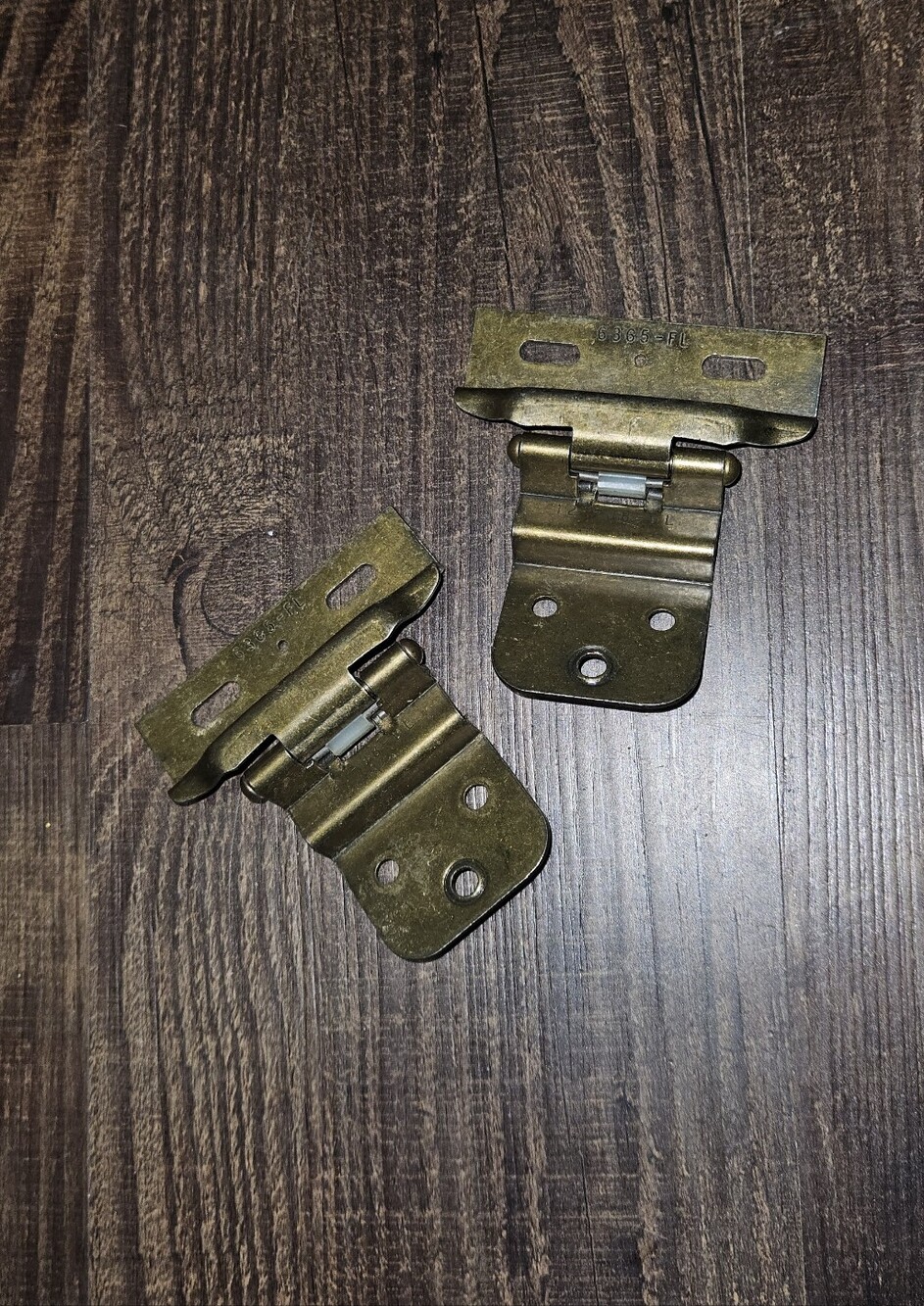 Vintage Jaybee Self Closing Knuckle Hinges Antique Copper New Old Stock